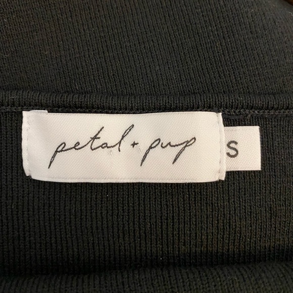 Petal and Pup Sheer Mesh Gigot Sleeve Crop Top - Picture 4 of 4